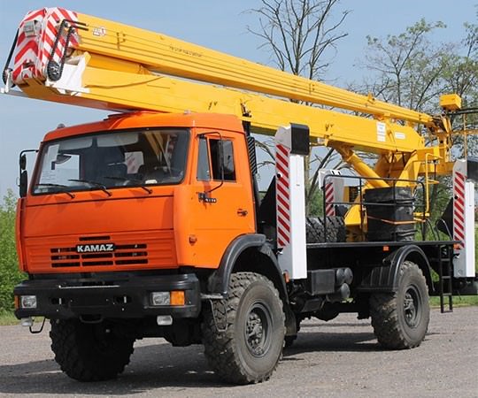 Аренда автовышки в Пскове и  Псковской области